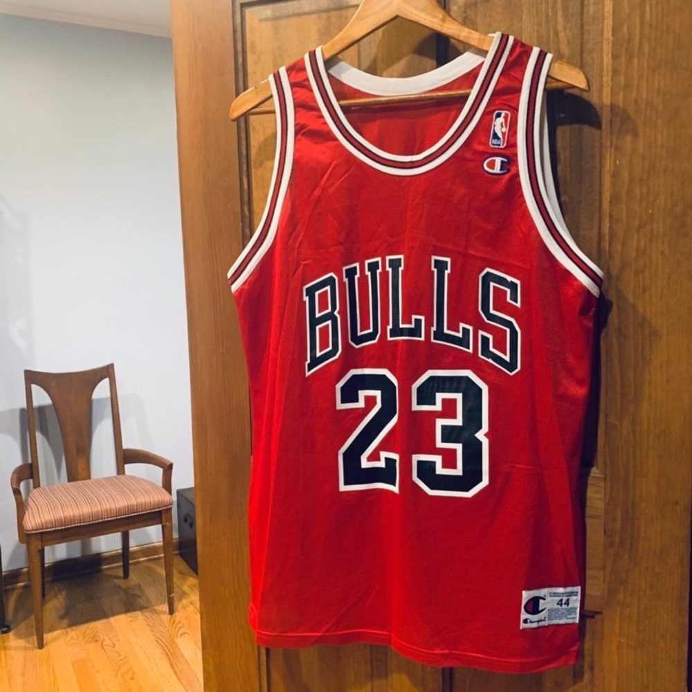 Vintage 90’s Champion Michael Jordan Chicago Bulls Jersey